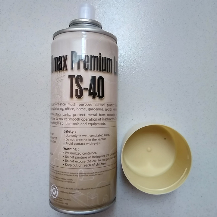 DẦU CHỐNG RỈ SÉT, BÔI TRƠN HIMAX TS40 (Himax Premium Lub 450ml)