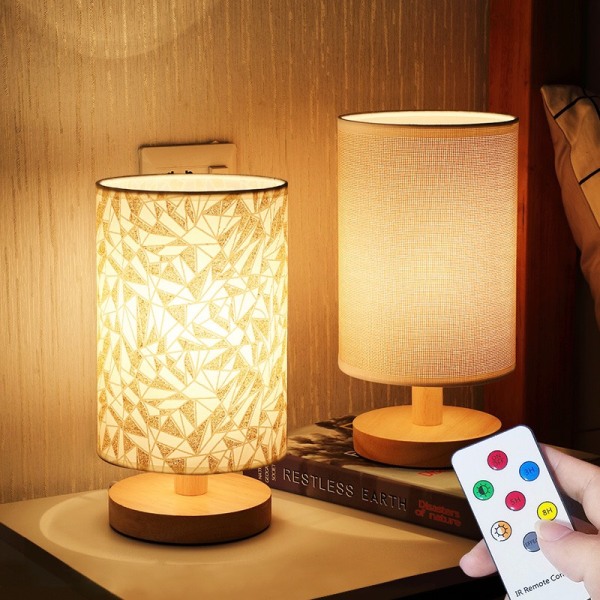 Bảng giá đèn ngủ để bàn thân gỗ MinHouse 90