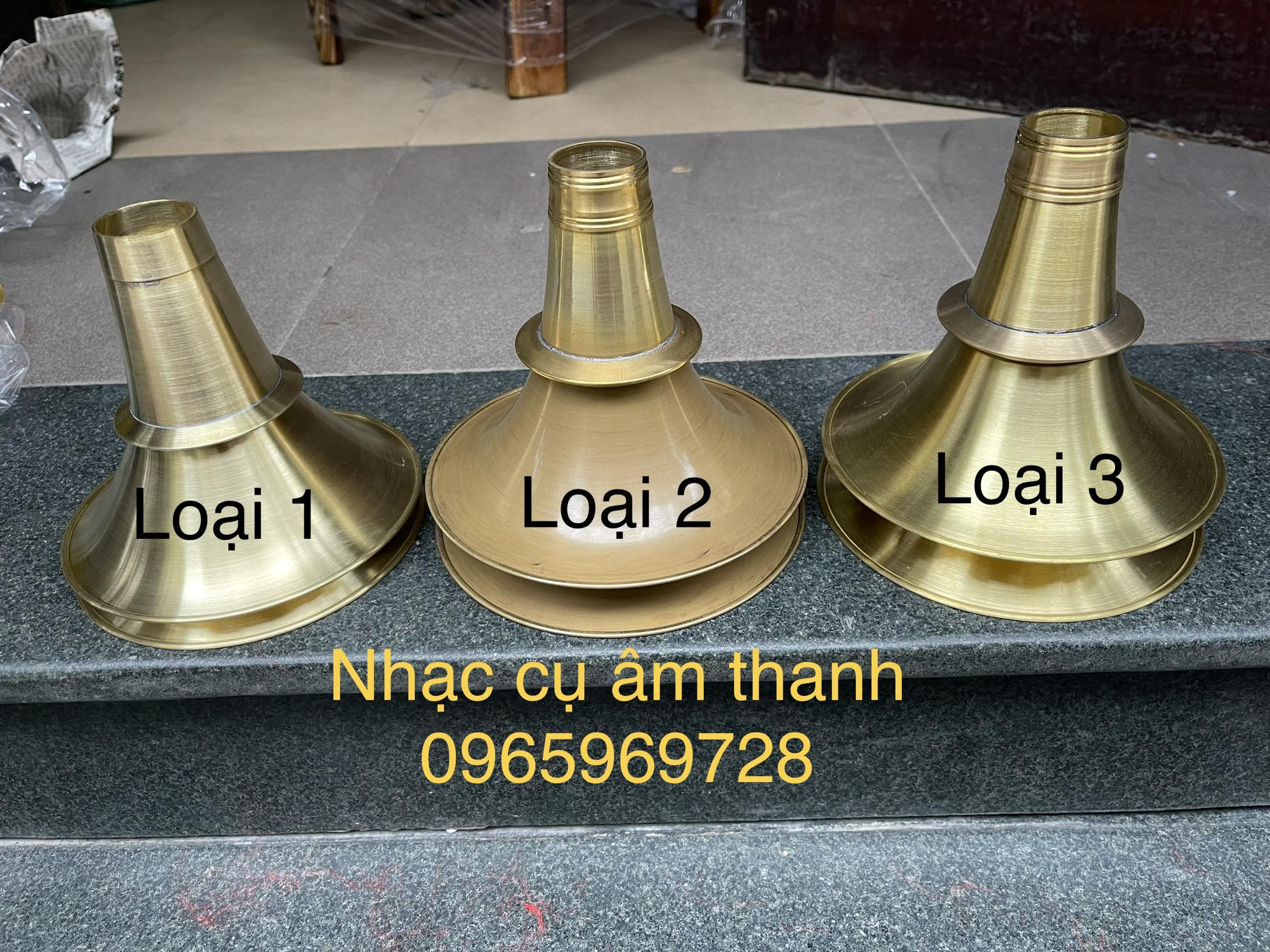 Bộ kèn đám hiếu đám ma gỗ mun âm chuẩn