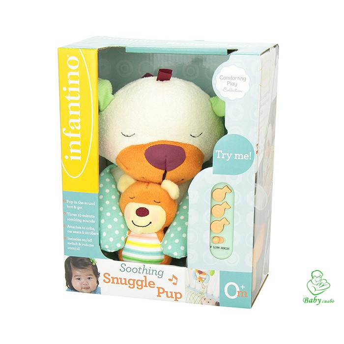 GẤU bông ru ngủ Infantino 6323 (0m+)