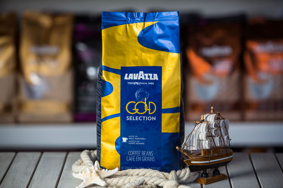 Cà phê hạt Lavazza Gold Selection Coffee Beans - 1kg Whole bean