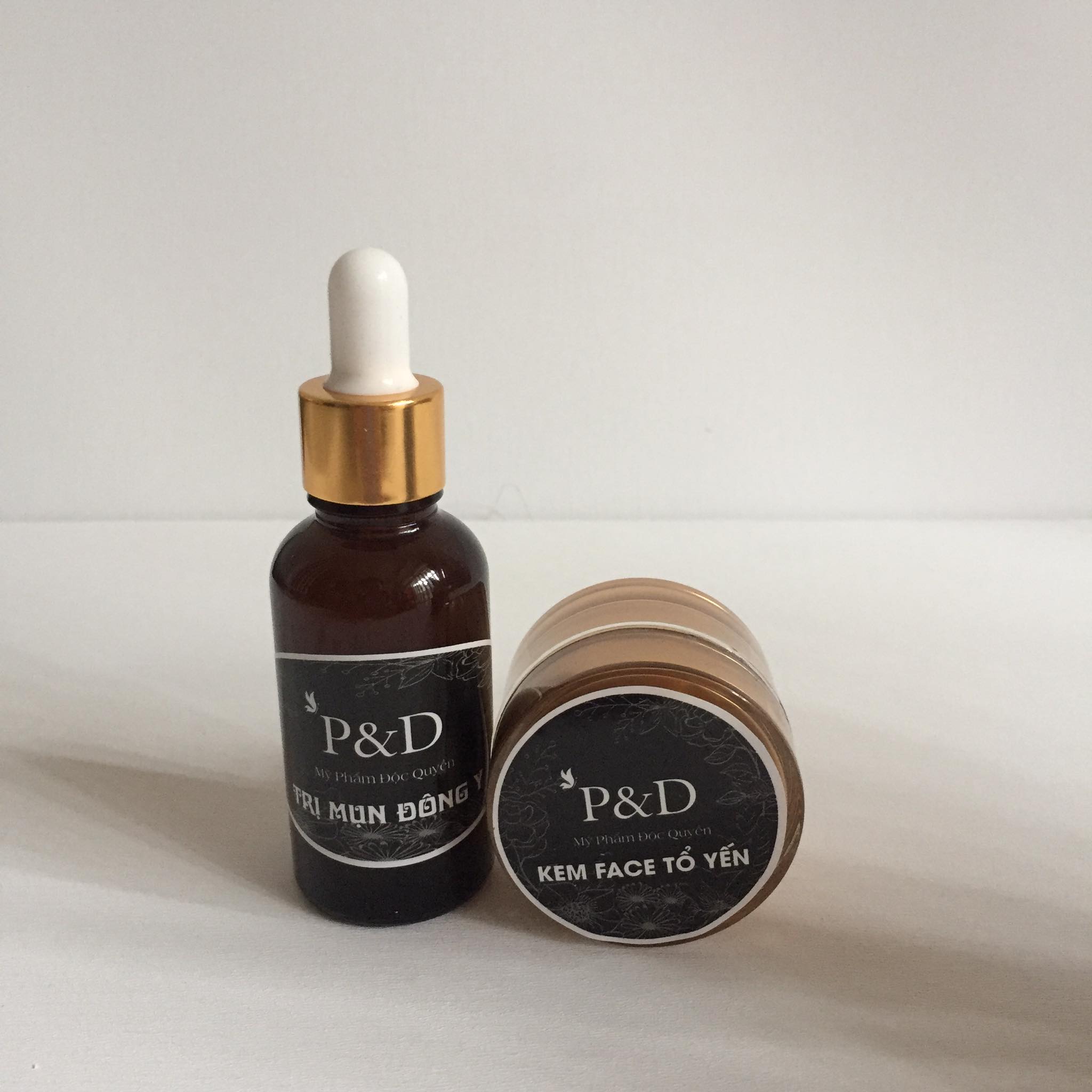Combo kem face tổ yến và tinh chất ngăn ngừa mụn