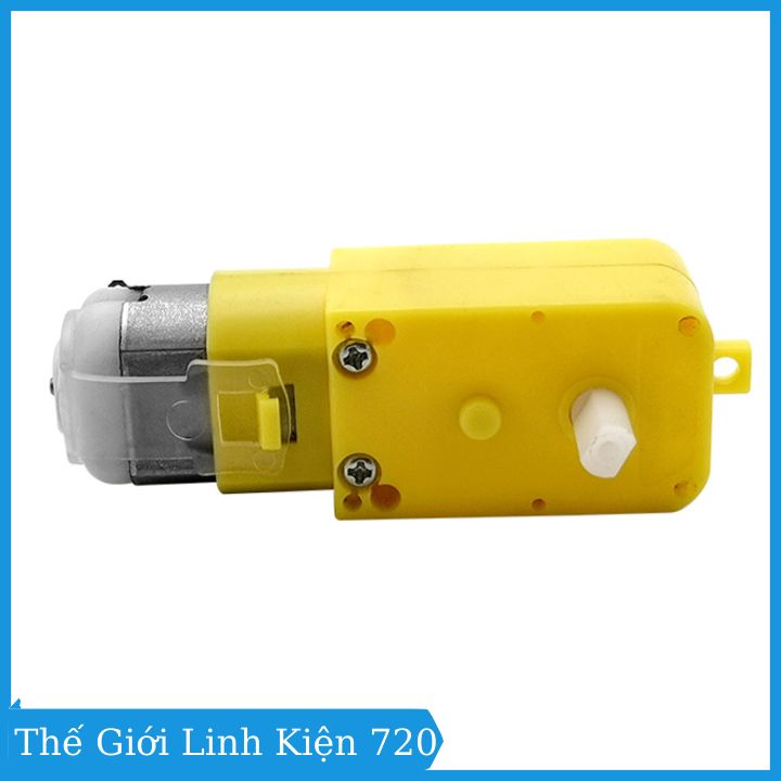 Động cơ giảm tốc vàng 3v-9v chế xe mô hình