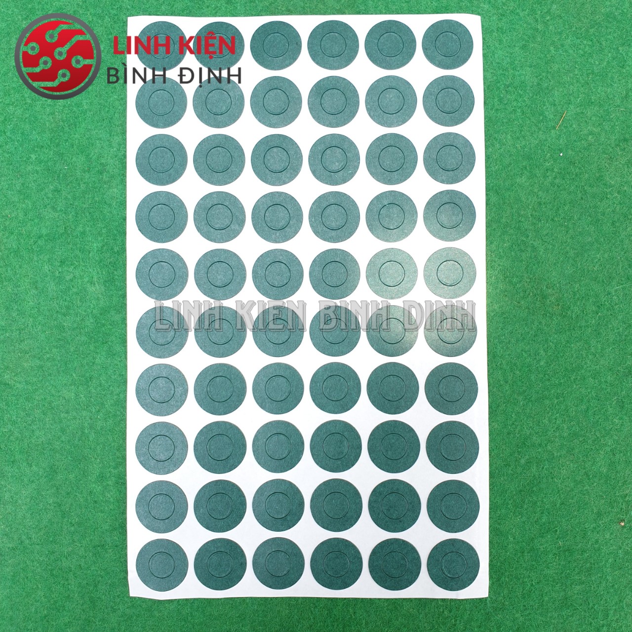 100 18650 Battery Cell Positive Electrode Stickers