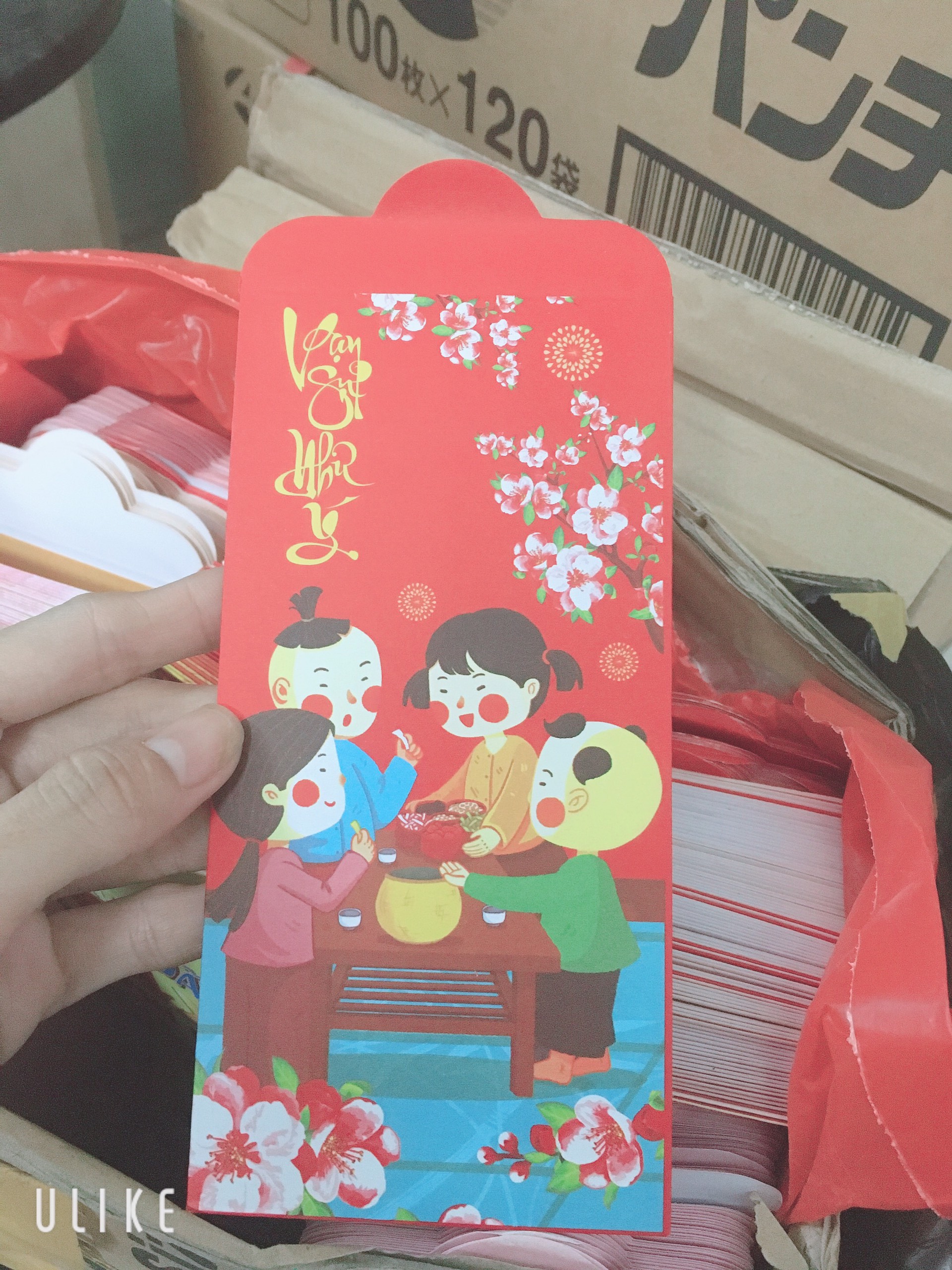 SET 5 BAO LÌ XÌ TẾT ĐỘC LẠ NHIỀU HÌNH 2021