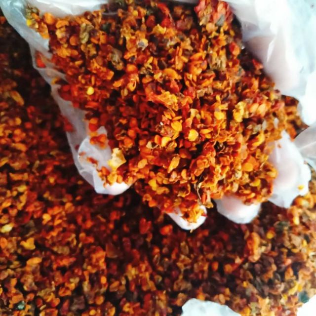 100gr Hạt dành dành khô - nguyên liệu tự nhiên tạo màu vàng GT234