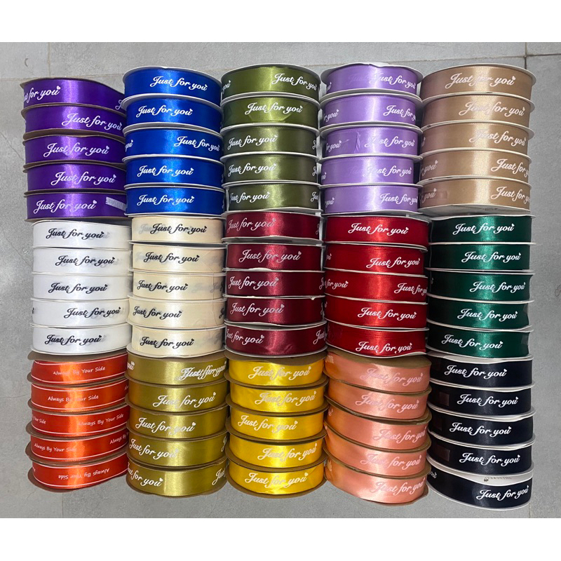 Cuộn duy băng chữ bản 1cm và 2cm dài 50m