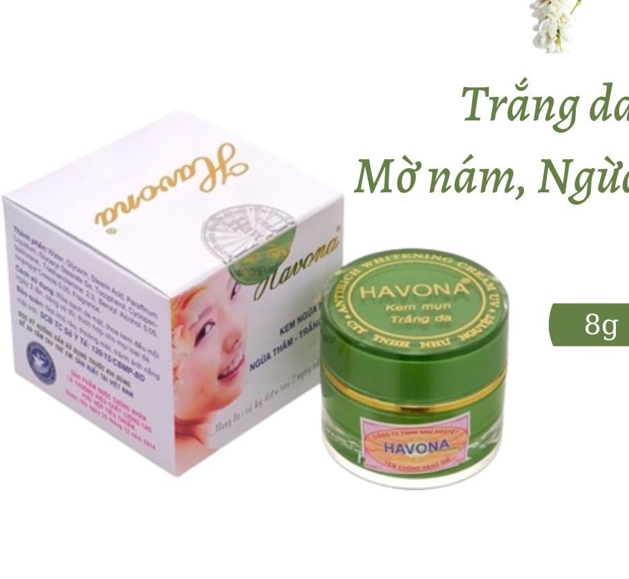 Kem dưỡng trắng da HAVONA E9 8G