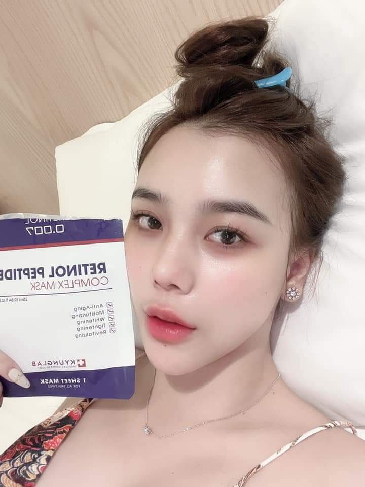 Mặt nạ Retinol KyungLab Peptide Complex Mask hộp 3 miếng