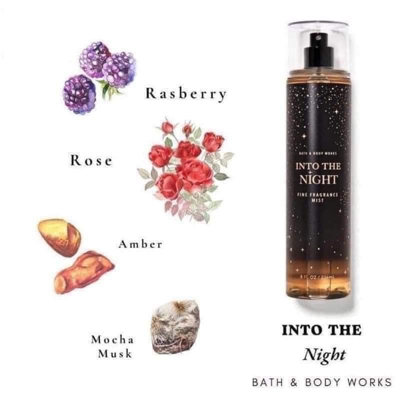 Xịt Thơm Toàn Thân - Body Mist - Into The Night