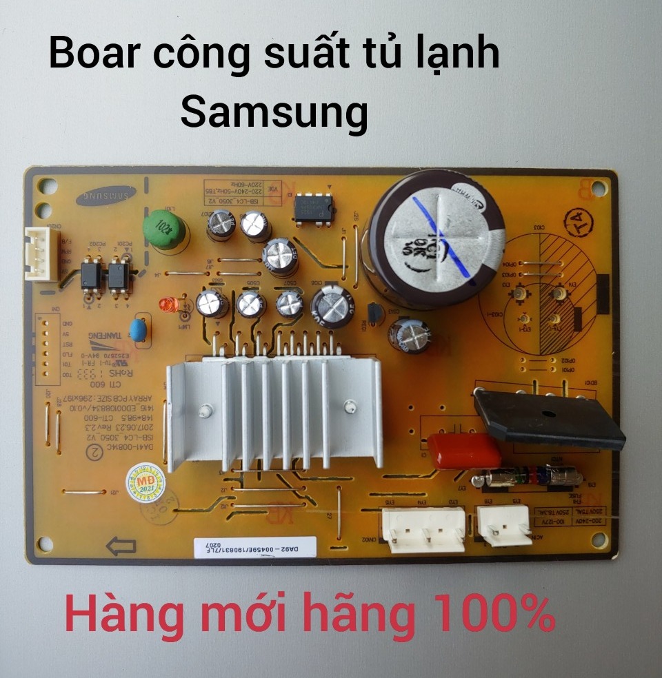 Boar công Suất tủ lạnh Samsung