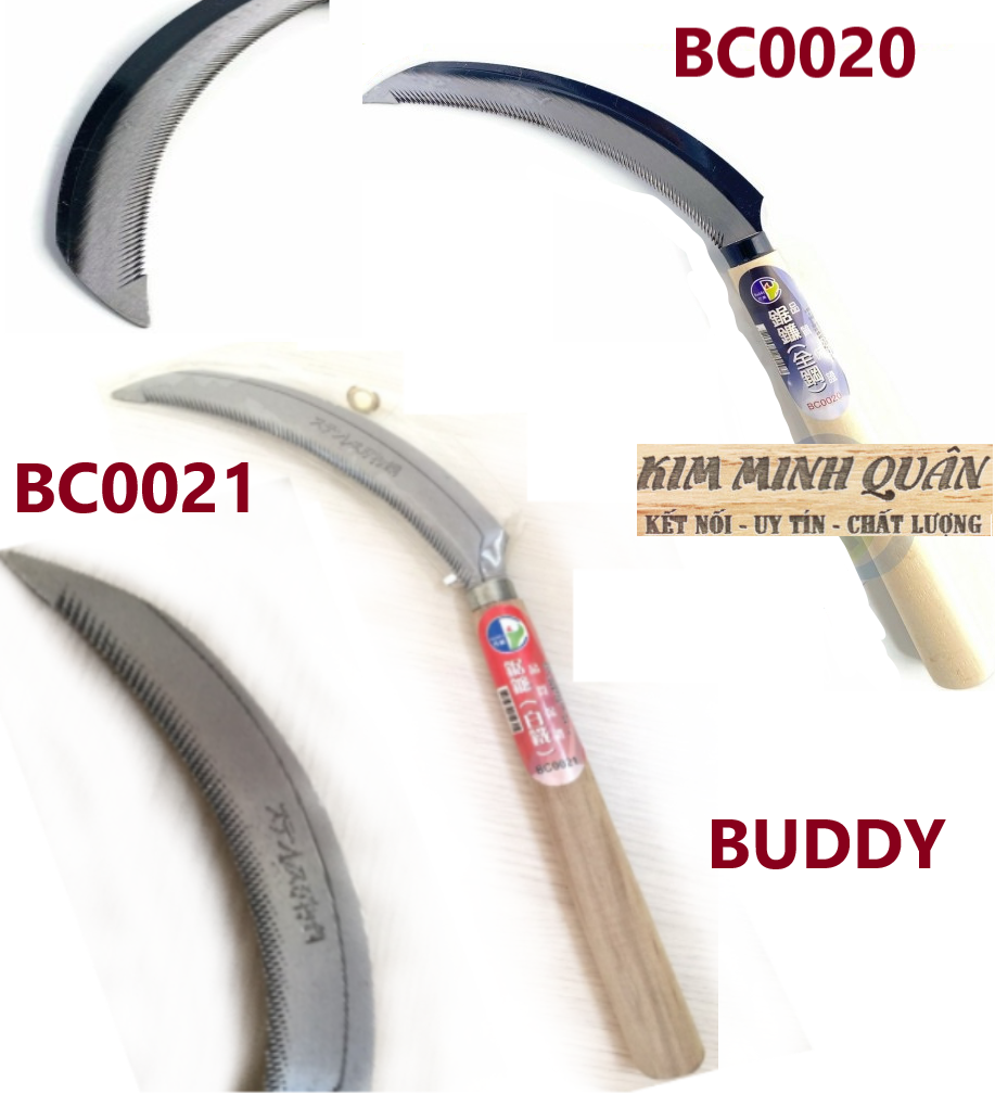 Liềm cắt cỏ siêu sắc bén 380mm bc0021 buddy