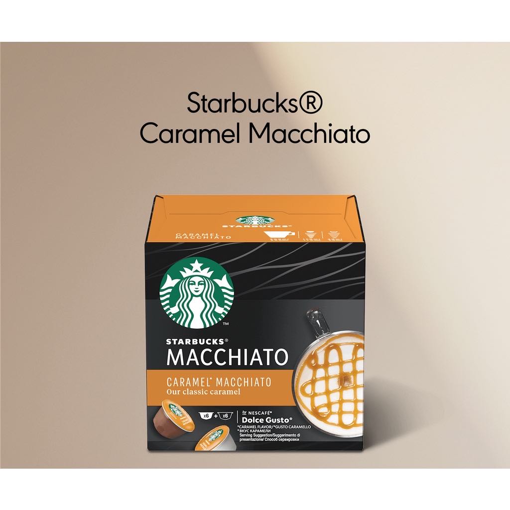 Starbucks® by NESCAFÉ® Dolce Gusto® - PACK 36 Capsules(LATTE-MACCHIATO) DATE 09/2024