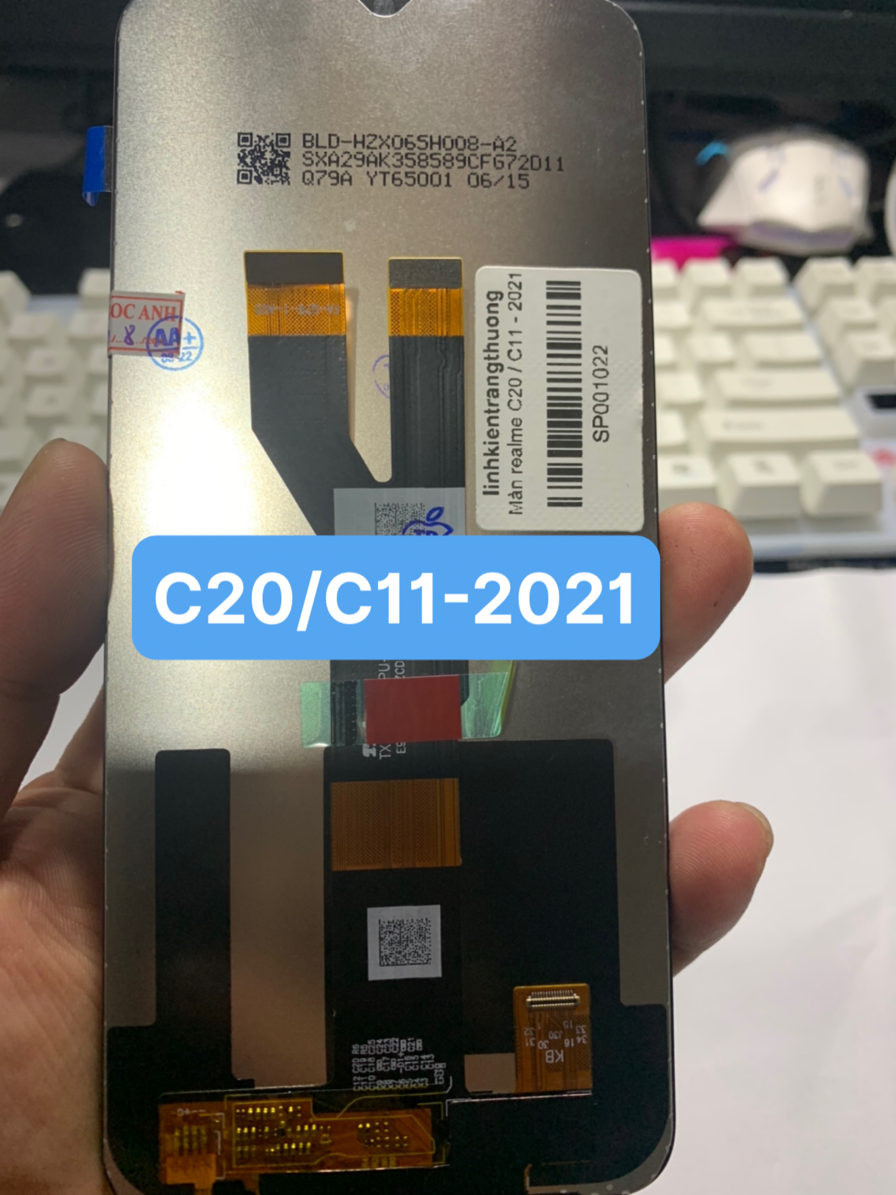 Màn realme c20 / c21 / realme c11 - 2021 / narzo 50i hàng zin đã test ok