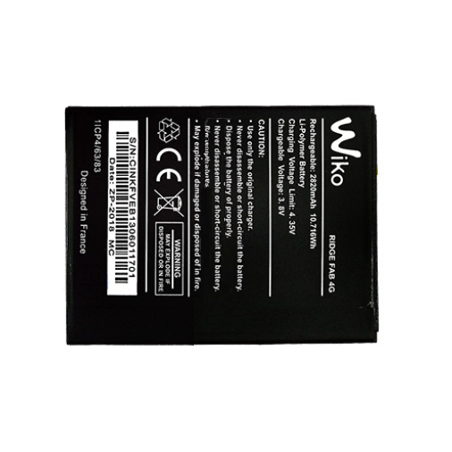 Pin Wiko RIDGE FAB 4G (2820mAh)