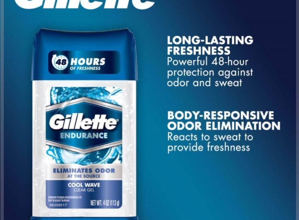 [HCM]Lăn Khử Mùi Gillette Cool Wave Clear Gel