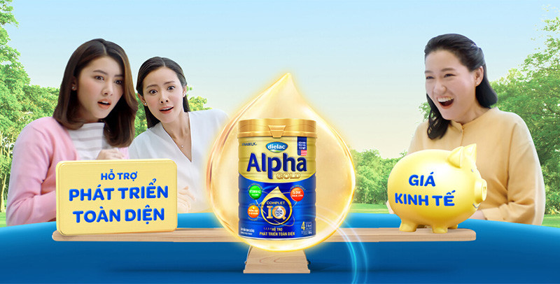 Sữa Bột Dielac Alpha Gold