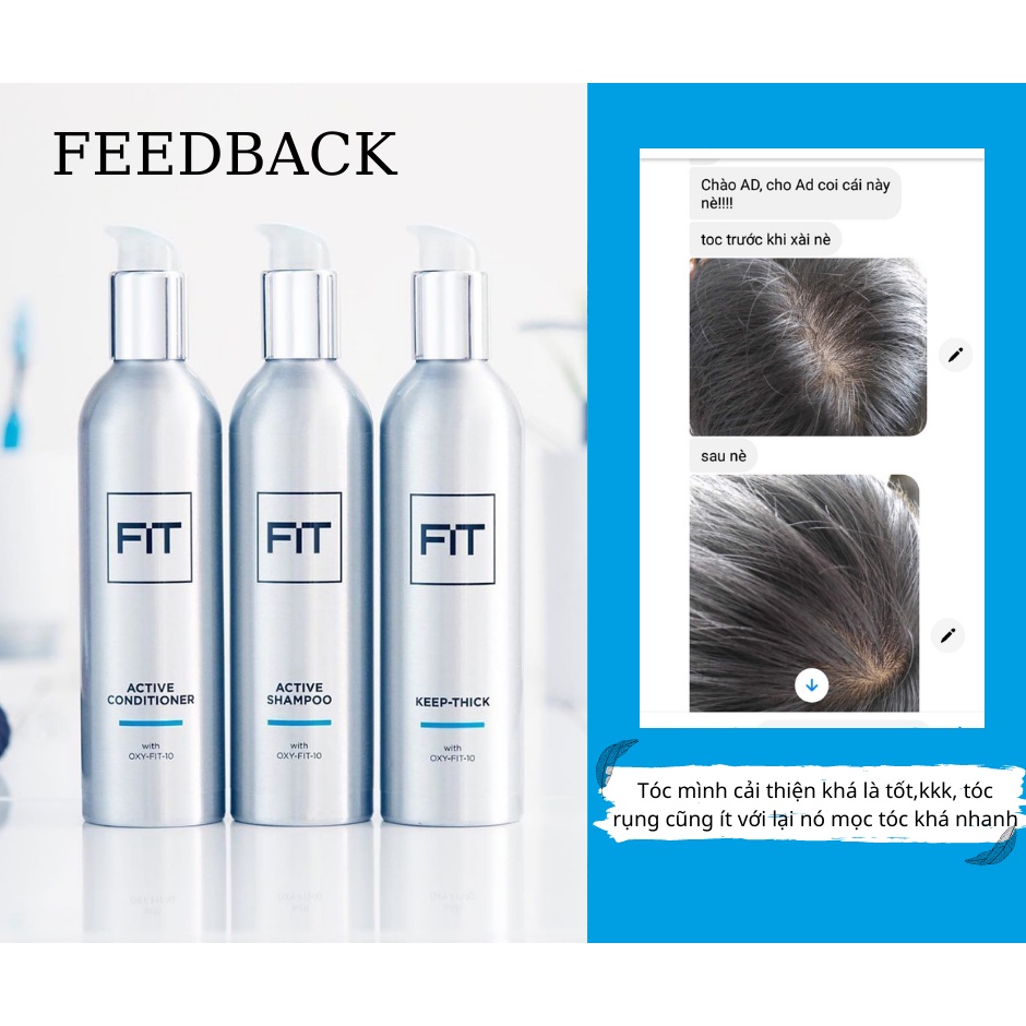 [HCM]Serum Kích Thích Mọc Tóc DHT Blockers  FIT Keep Thick - 250ml - TẶNG KHĂN/LƯỢC