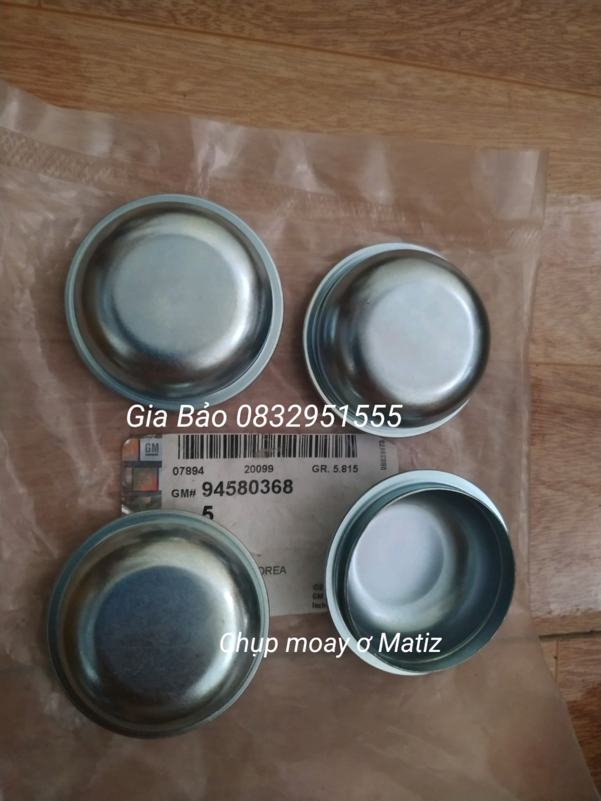 nắp chụp moay ơ Matiz , giá bán 1 chiếc