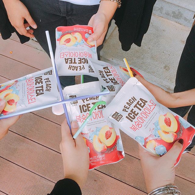 [HCM]Combo 05 túi Trà đào Ice Tea Nokchawon