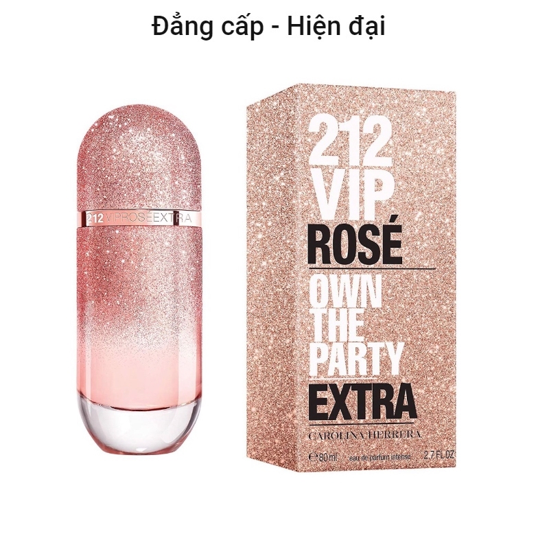 Nước hoa nữ 212 VIP Rose Extra  80ml -  Carolina Herrera