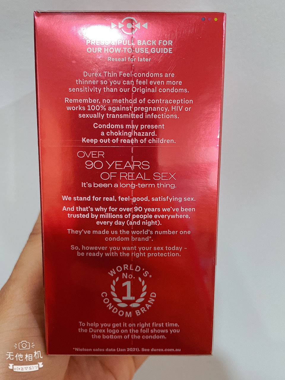 Bao cao su Durex 30 miếng ( hàng nội địa Úc)