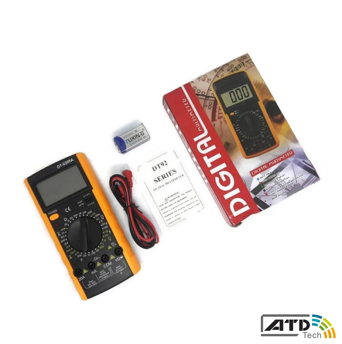 Đồng hồ đo vạn năng VOM số DT 9205A - ATDTECH