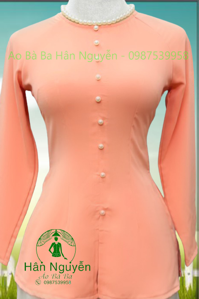 (Áo Lẻ) ÁO BÀ BA LỤA TRƠN TẮM Ý DÂY KÉO