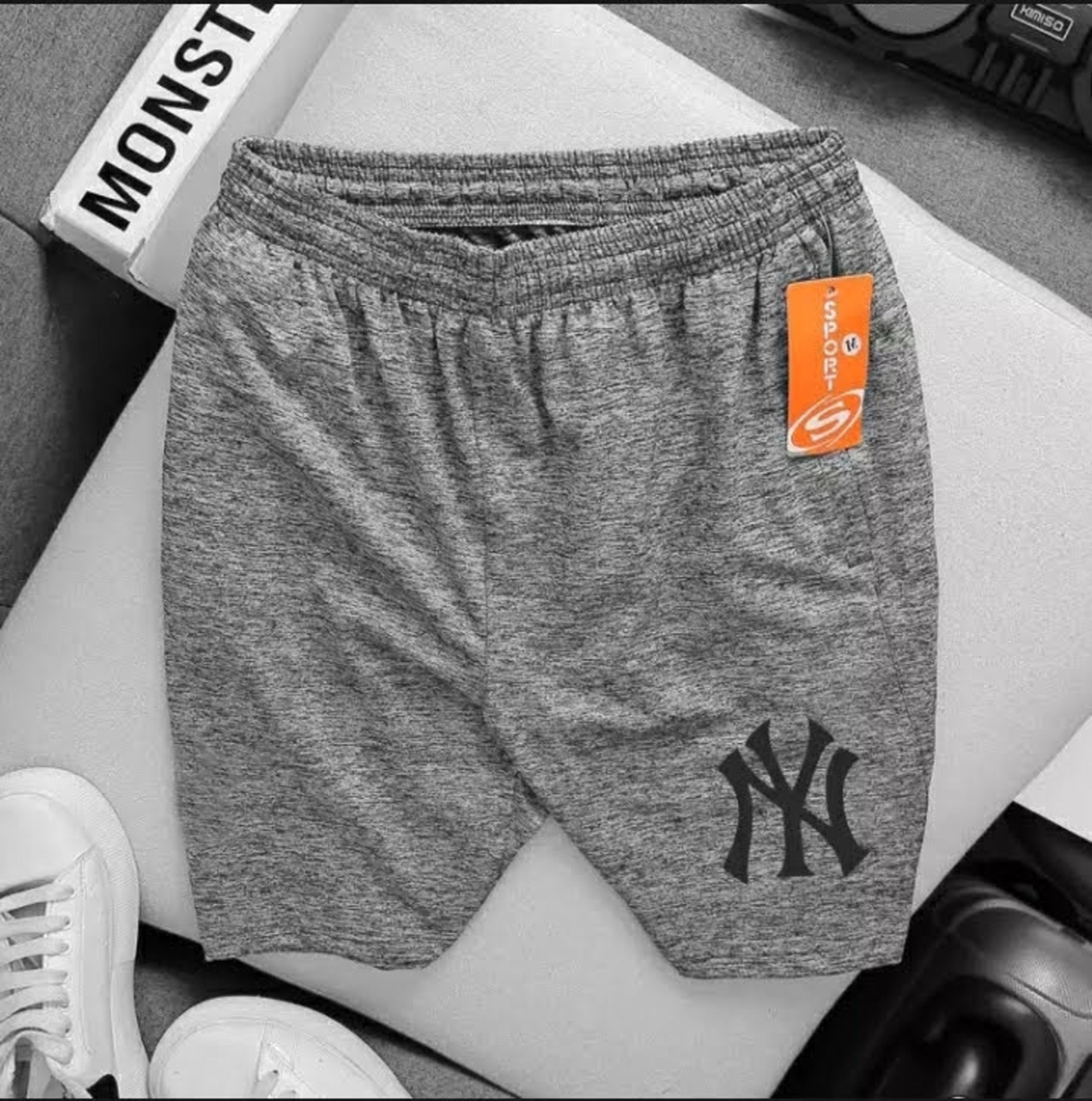 Quần Short NY Logo Phản Quang