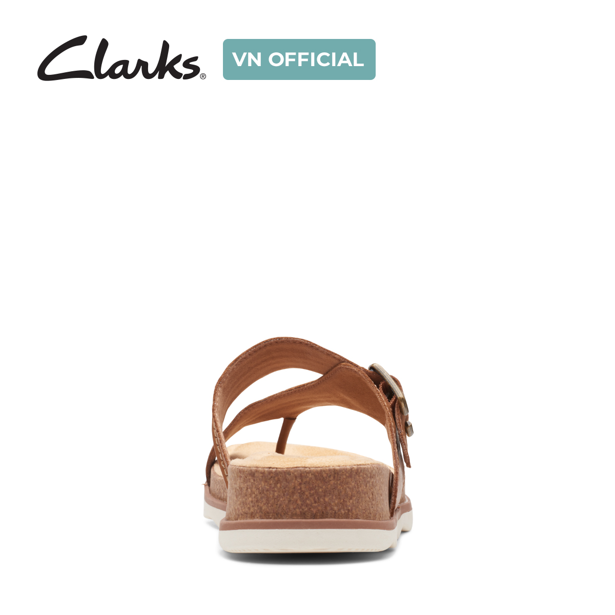 Dép Xỏ Ngón Da Nữ Clarks - Brynn Madi