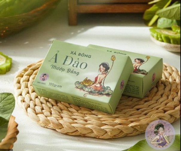 Xà bông tắm mướp đắng Ả Đào 100 gr