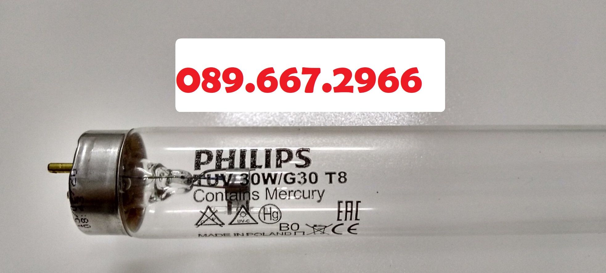 Bóng diệt khuẩn Philips Bóng TUV 30W 1SL/25