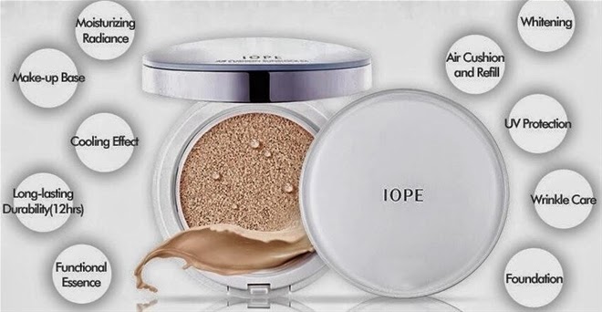 PHẤN NƯỚC IOPE TẶNG KÈM LÕI SƠ CUA