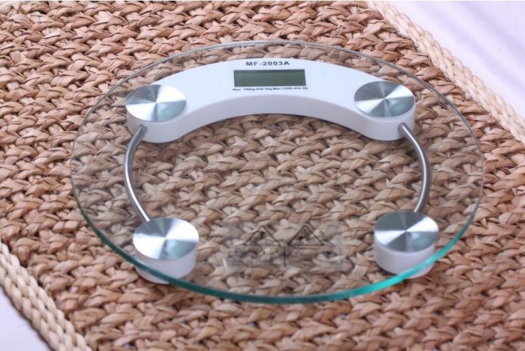 Cân điện tử mặt kính loại lớn 33cm