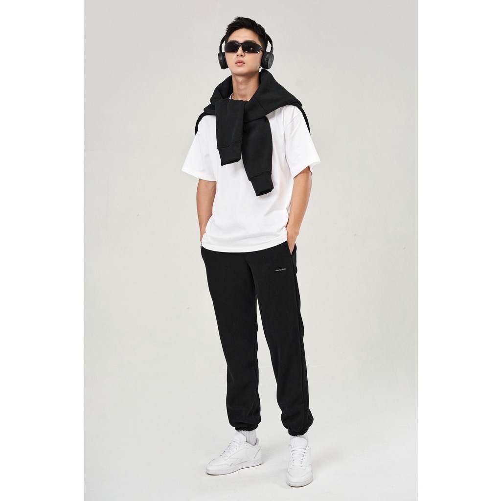 Quần Nỉ Bông Jogger Unisex. REALITEE Basic Sweatpants