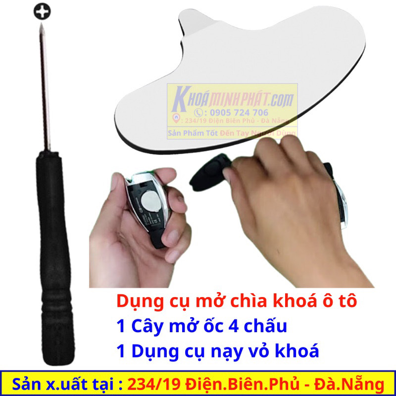 Vỏ Chìa khoá Độ gập xe Toyota Wigo V707, Avanza V702.2