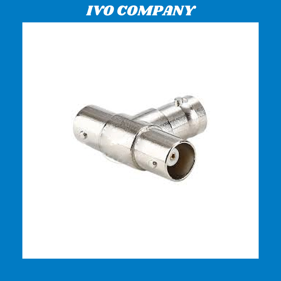 Đầu Jack Chia BNC 1 Ra 2 Chữ T
