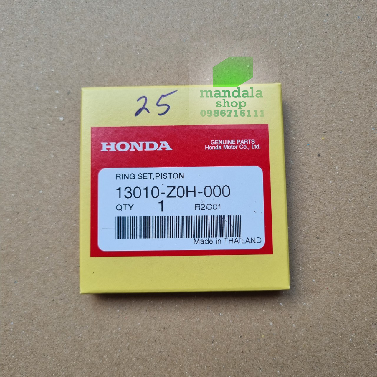Quả piston gx25 / umk25, bạc / xéc măng gx25 honda chính hãng