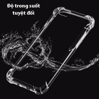 Ốp Lưng Silicon Dẻo Chống Sốc Phát Sáng Dành Cho Iphone X/Iphone Xs Max (Trong Suốt)