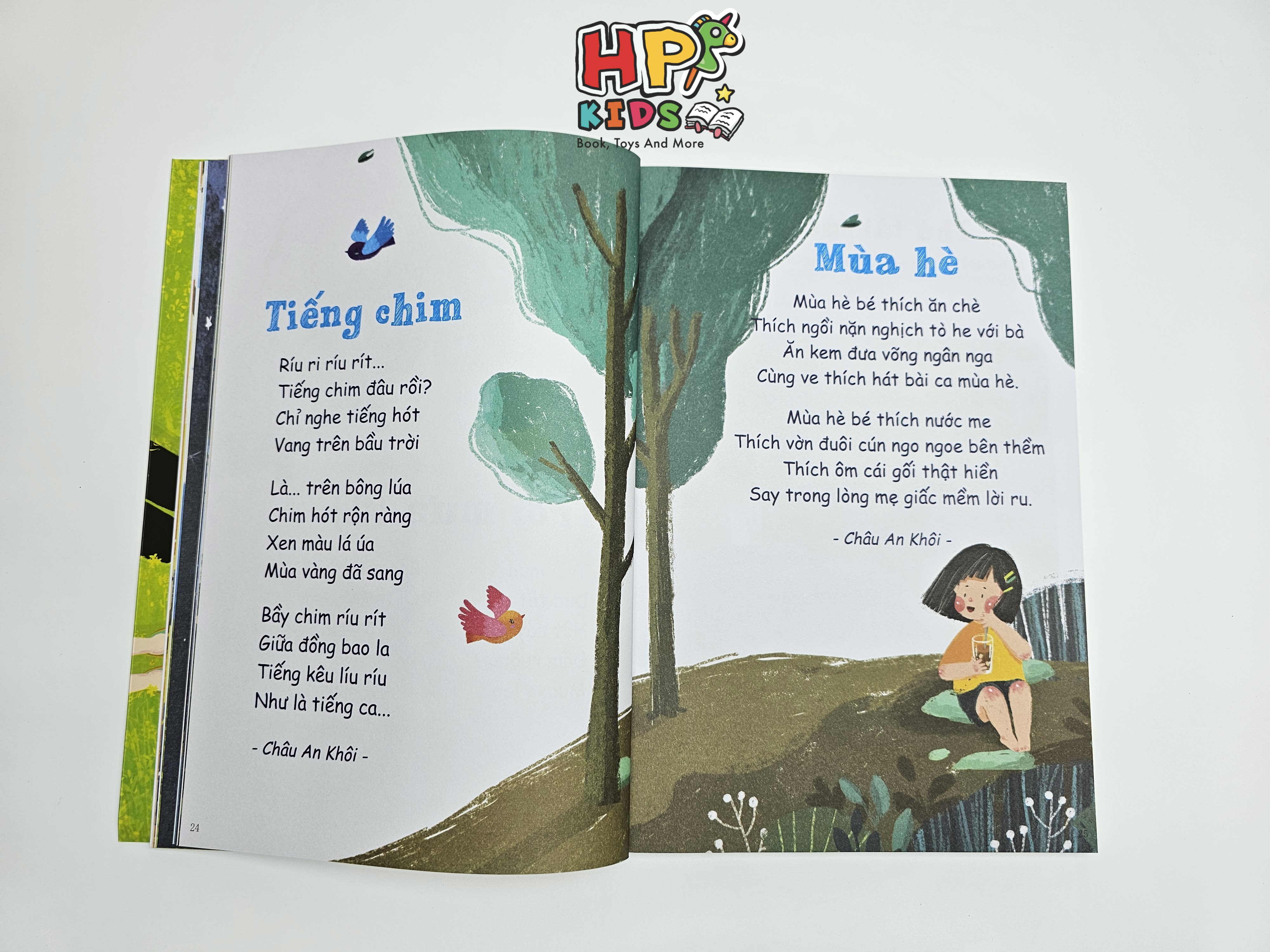 Sách-Thơ cho bé học nói