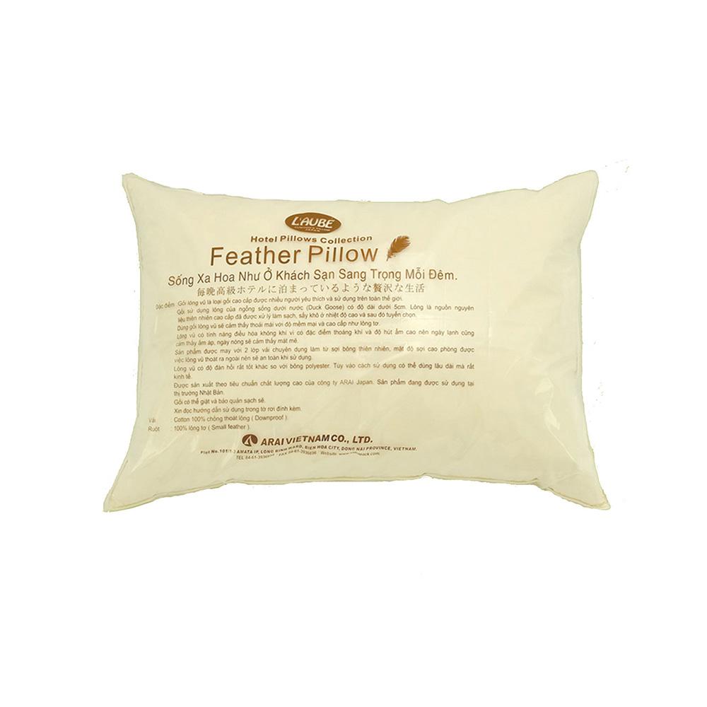 Ruột Gối Nằm Lông Vũ Feather Pillow