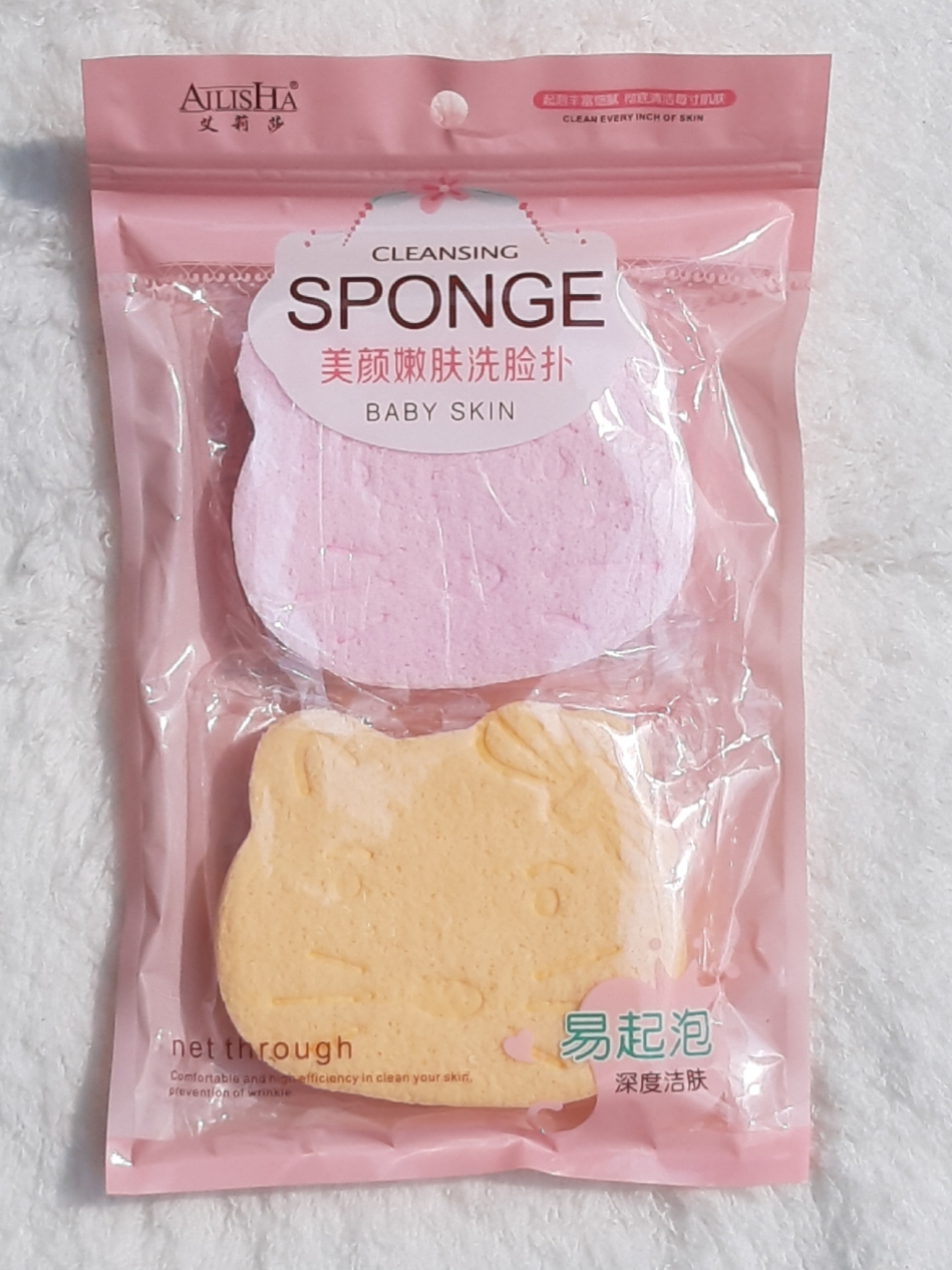 Bông tẩy trang Pop-Puf 2 Công Dụng ( Trang điểm + tẩy trang) 100 Miếng hộp