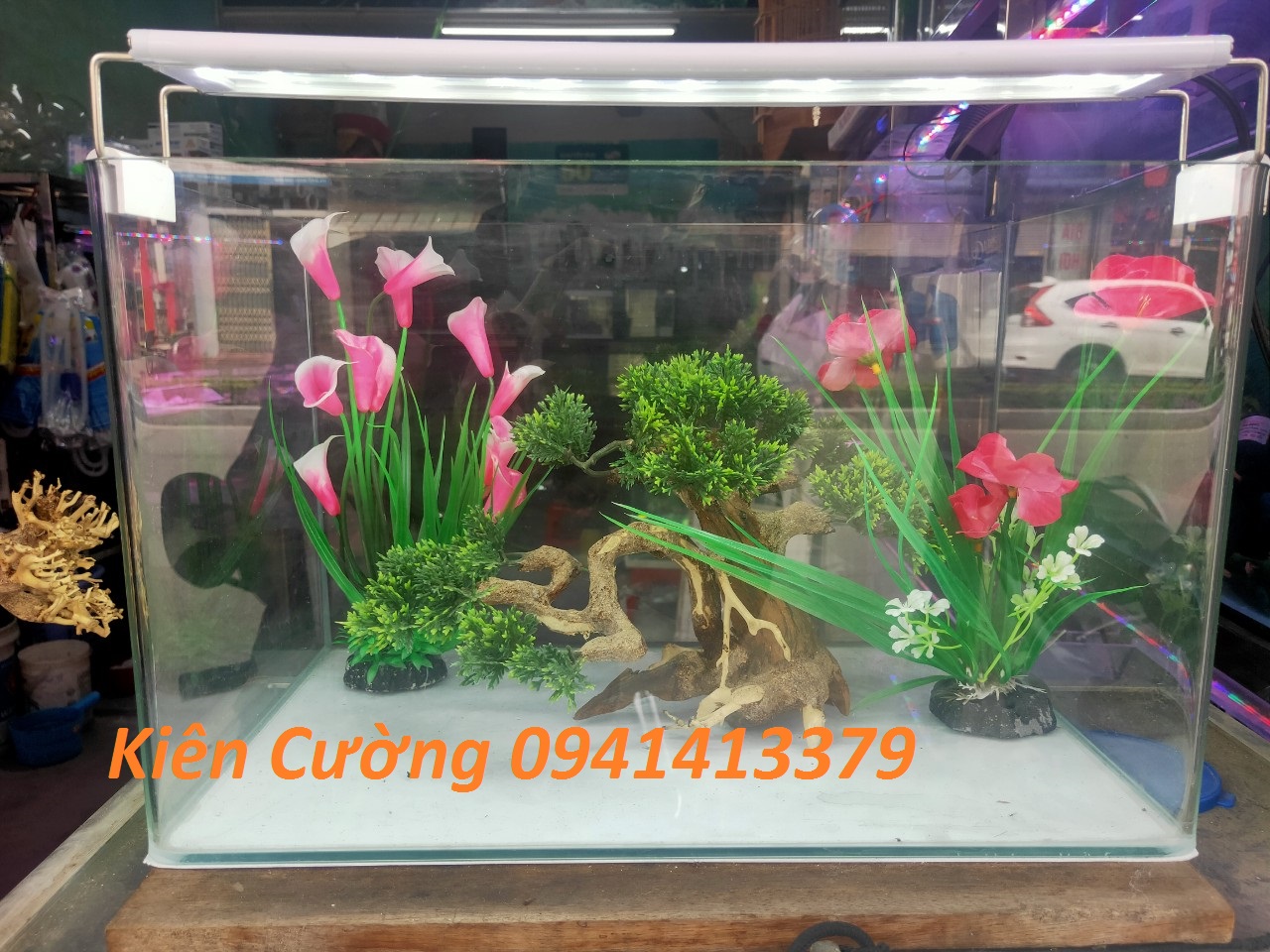 Cây gỗ lũa thủy sinh dùng cho bể cá cảnh, gỗ lúa cao cấp (Mẫu 10)