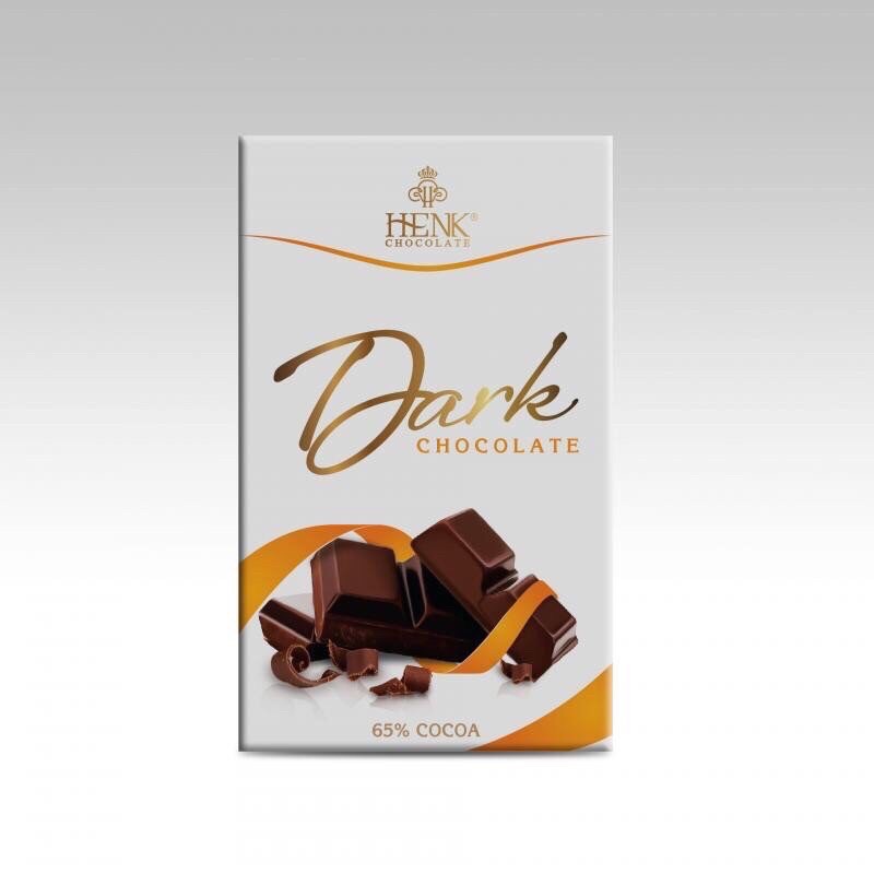 Socola đen Henk 65% cacao thanh 1005
