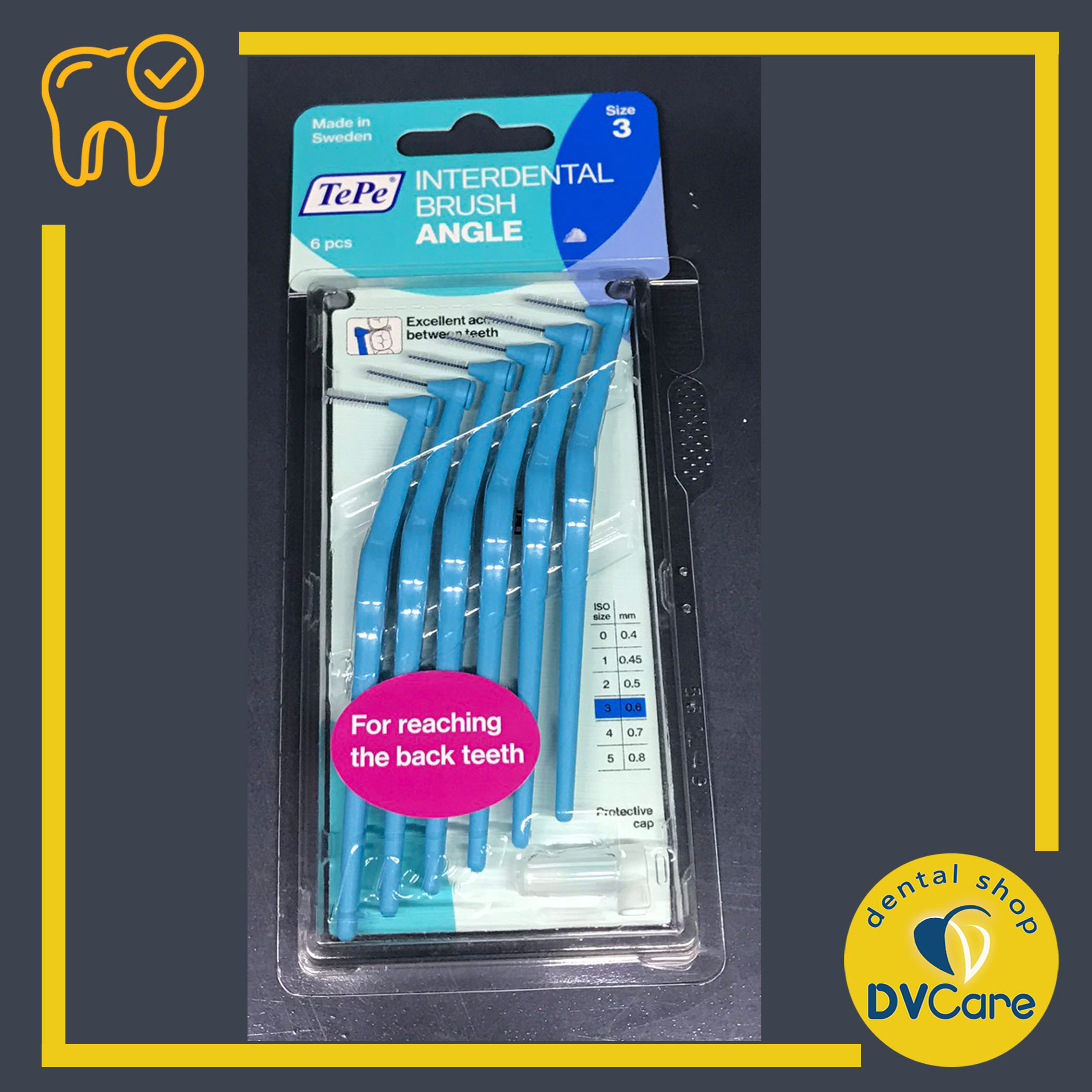 Bàn chải kẽ răng gập góc TEPE [dvcareshop]