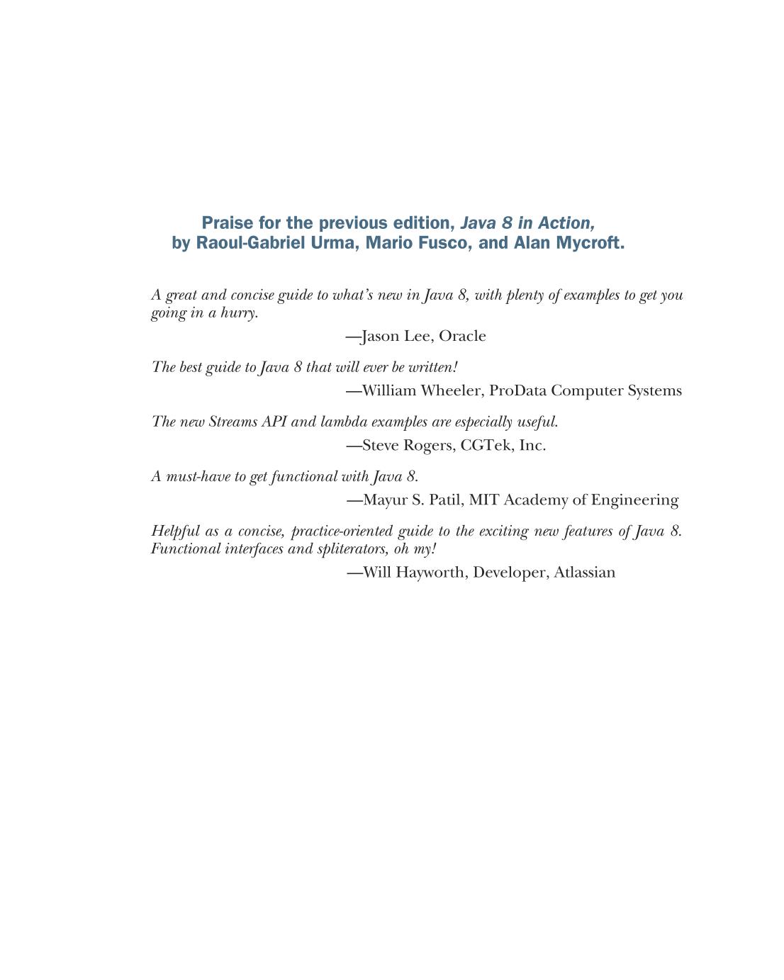 Sách Modern Java in Action Lambda streams functional and reactive programming