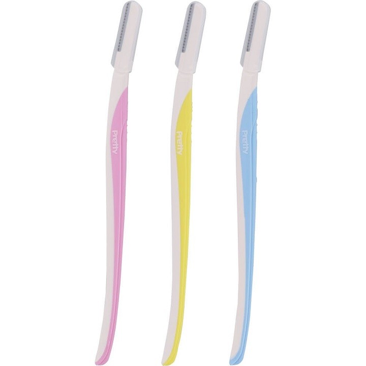 Set 3 dao cạo lông mày KAI Pretty hàng nội địa Nhật