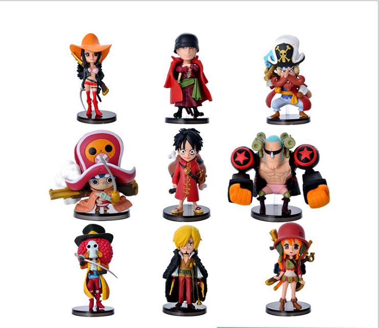 [HCM]Mô hình 9 nhân vật One Piece