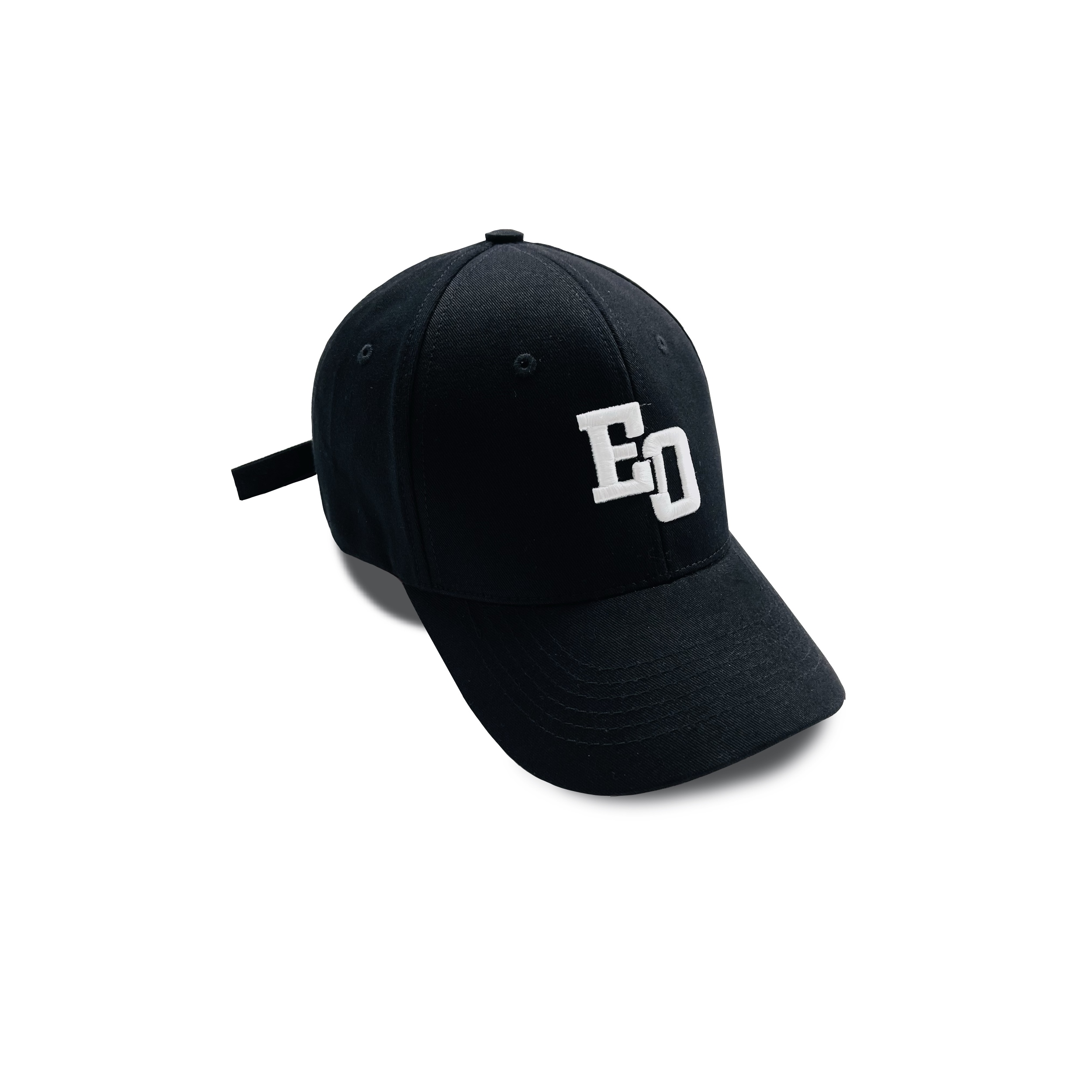 Mũ Bóng Chày Eleven Original màu Đen - Basic (White Logo)