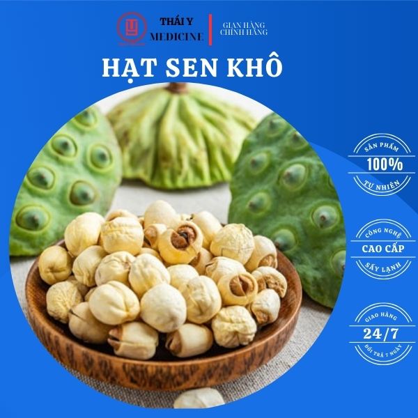 Hạt sen- sấy khô 200G loại 1